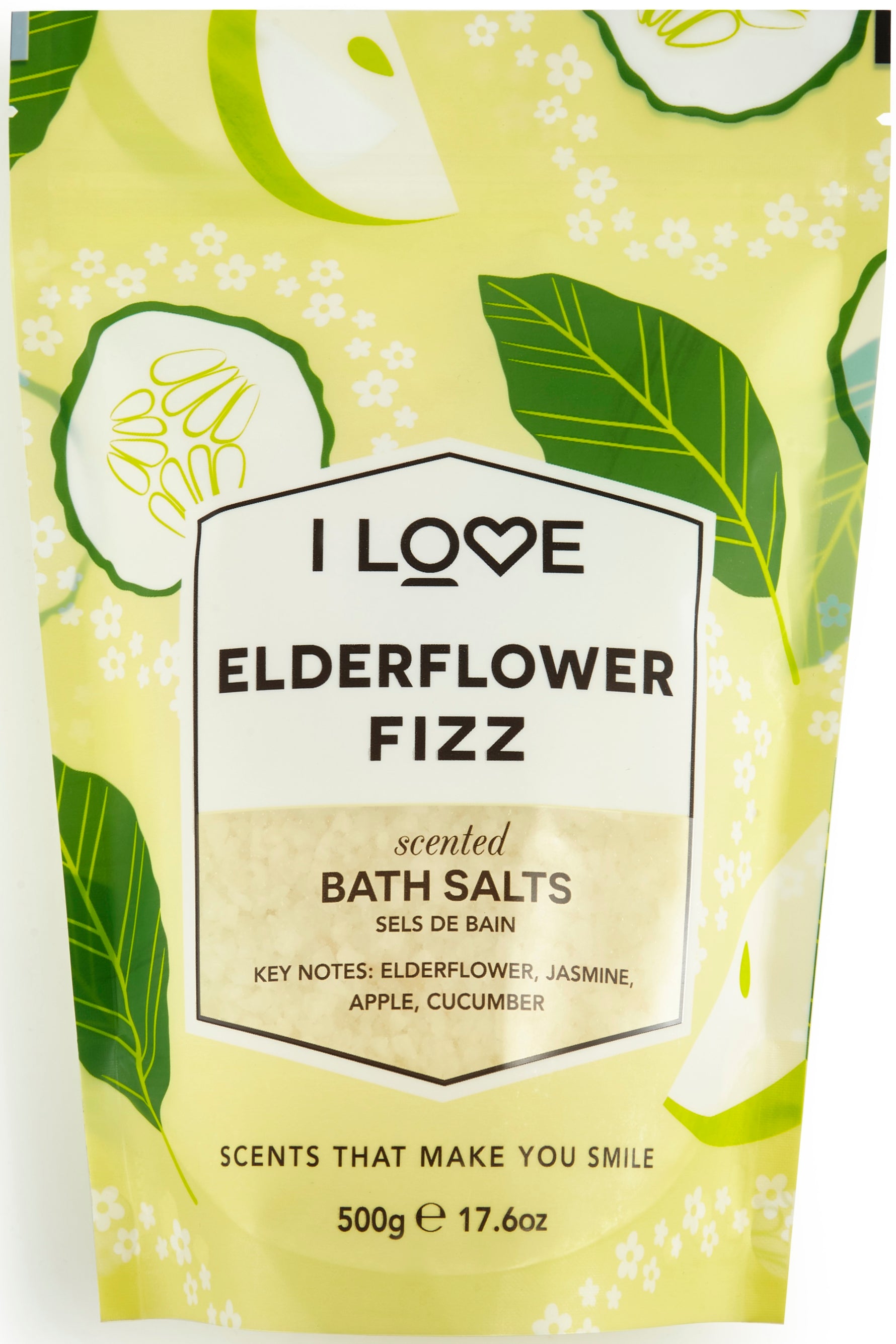 I Love, Signature Collection, Soc Fizz, Sare de baie, 500 g - Olmarkt