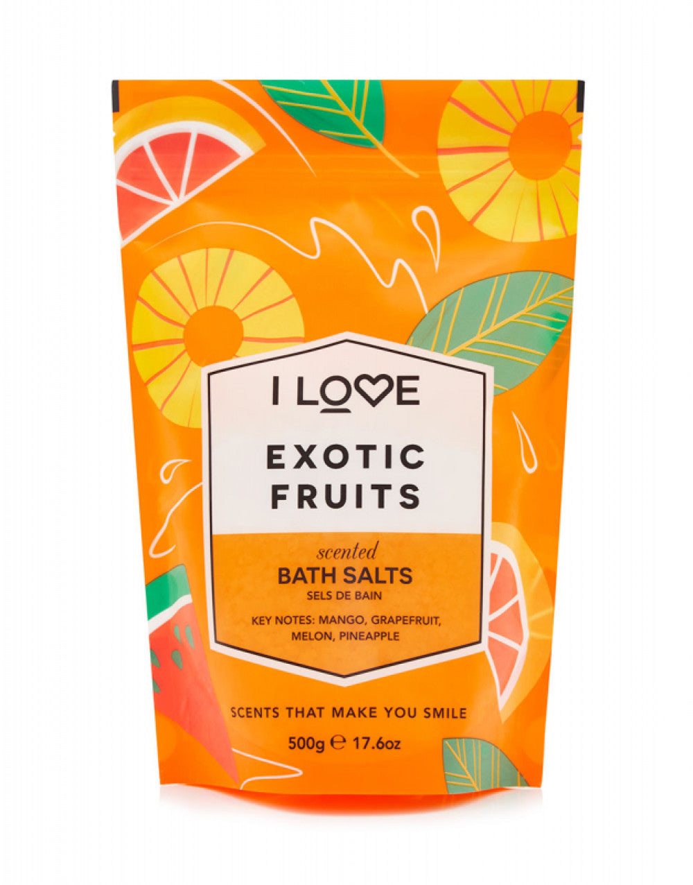 I Love, Signature Collection, Fructe exotice, Sare de baie, 500 g - Olmarkt