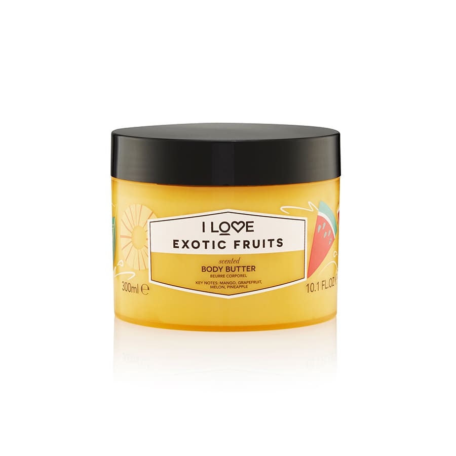 I Love, Signature Collection, Vegan, Hidratant, Fructe exotice, Unt de corp, 330 ml - Olmarkt