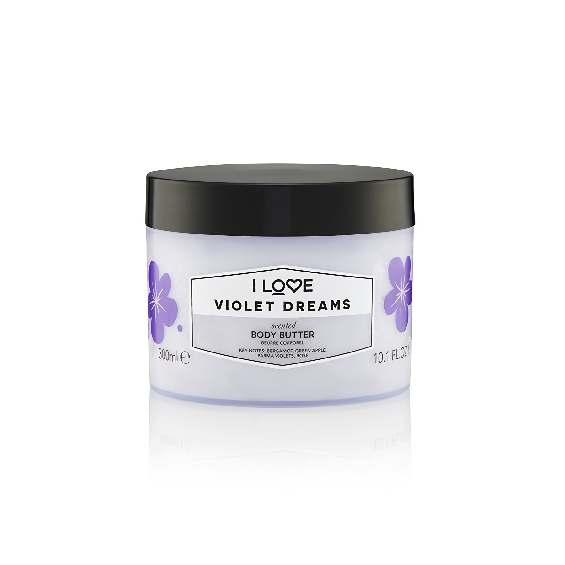 I Love, Signature Collection, Vegan, Hidratant, Vise violet, Unt de corp, 330 ml - Olmarkt