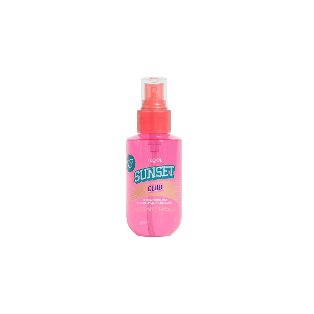 I Love, Sunset Club, Spray parfumat, Pentru femei, 100 ml