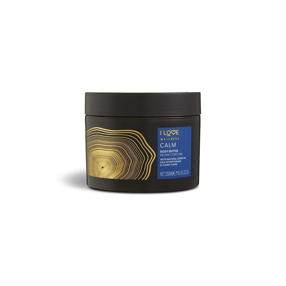 I Love, Wellness Calm, Vegan, Hidratant, Ylang Ylang & Lavandă, Unt de corp, 300 ml - Olmarkt