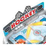 Joc de Masa Interactiv Ice Hockey pentru Copii, Flippy, 4 Mingi, Tabela Scor, 40.7x27x14.5 cm, Gri