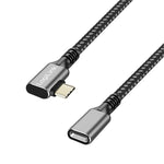 Cablu USB 3.2 Gen1 Tip C la USB-C/F, PD, 2m