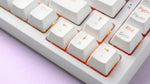 Tastatură magnetică RGB ASTRAL White OUTEMU, culoarea jad alb