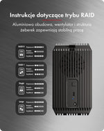 Carcasă IB-RD3720-CU3 RAID 2x2.5/3.5 SATA HDD
