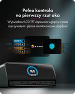 Stație de andocare IB-DK2300-CH 11 în 1, USB, HDMI, 100W PD, LAN