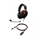 Căști de gaming CloudX III negre și roșii - 727A9AA