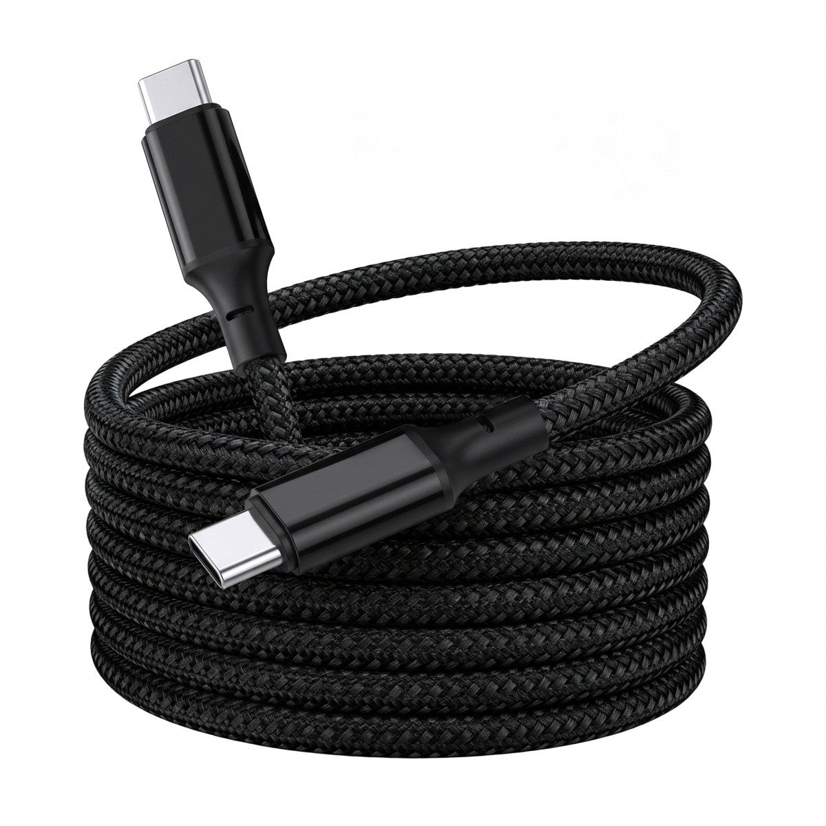 Cablu magnetic USB C-USB C 1m negru