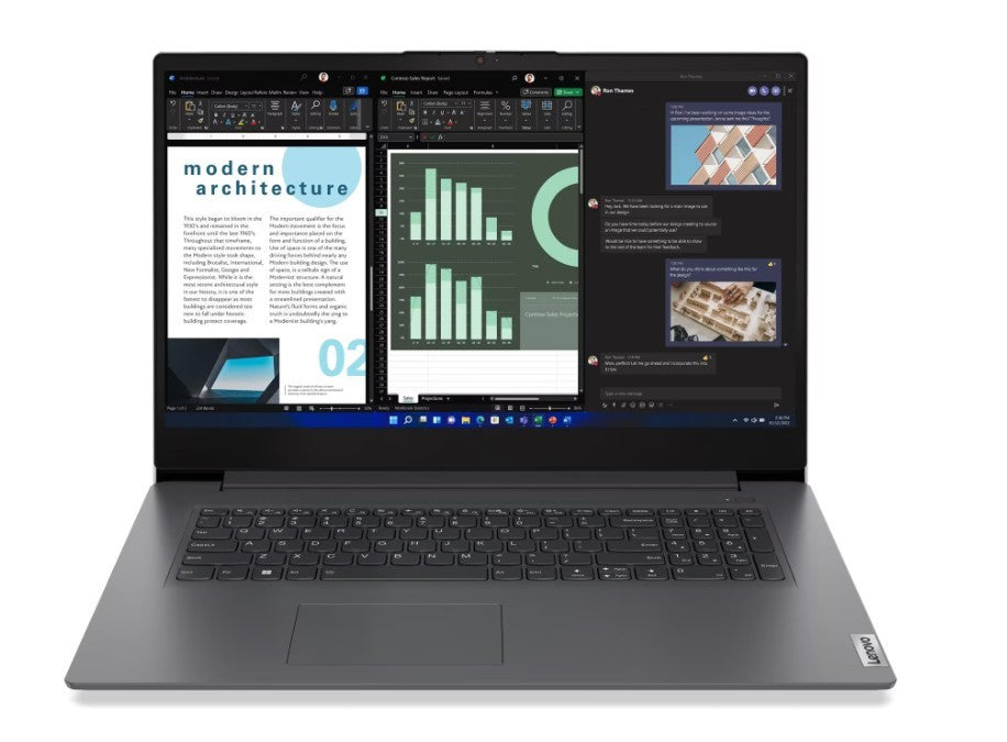 Laptop V17 G4 83A2003WPB W11Pro i5-13420H/8GB+8GB/512GB/INT/17.3 FHD/gri fier/sistem de operare 3 ani
