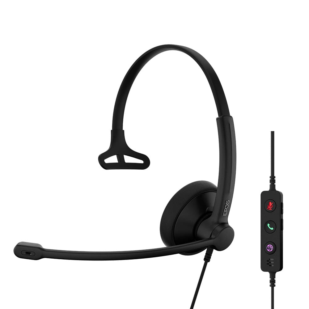 Căști IMPACT 100 MS Mono USB-C+A