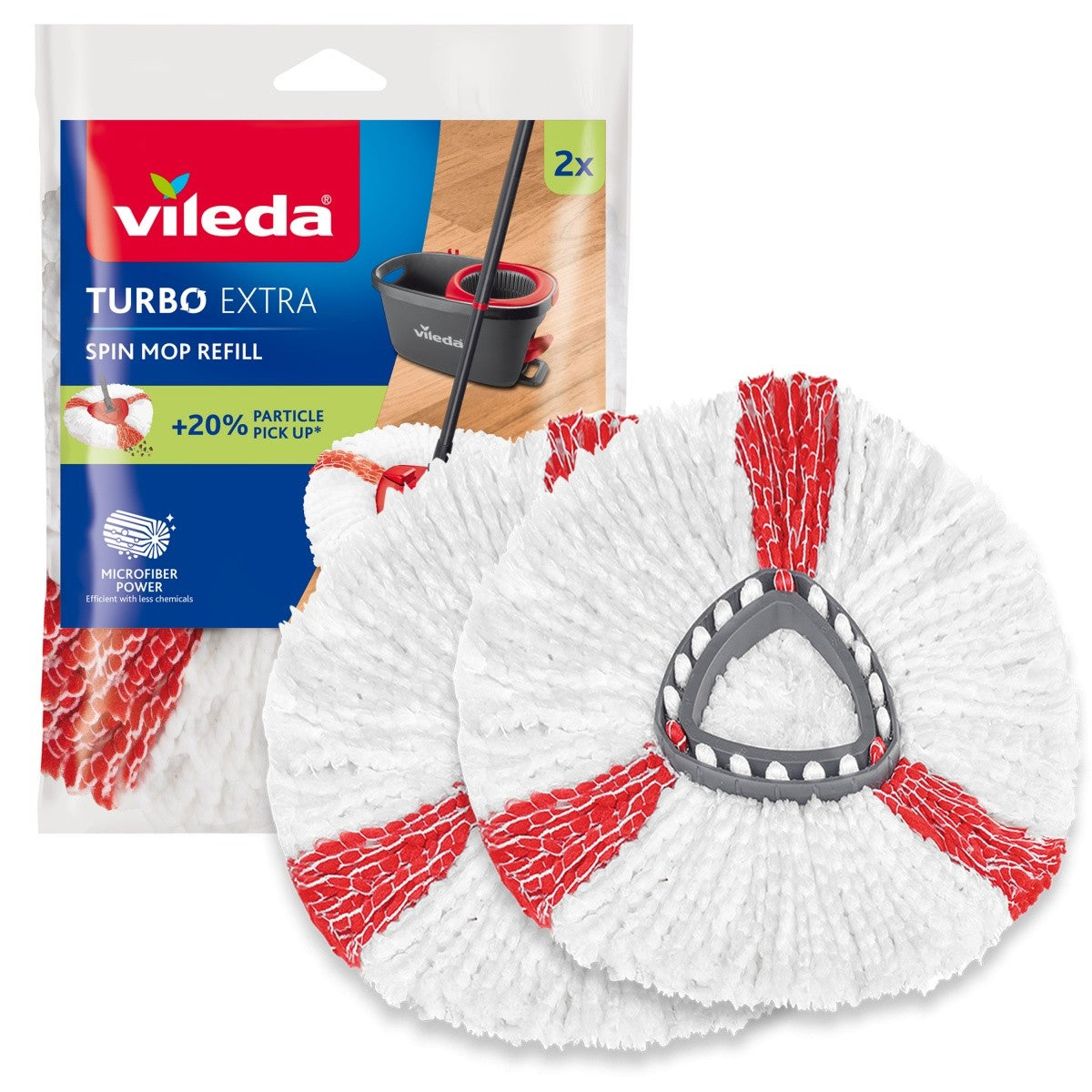 Inserție pentru mop TURBO Extra spin 2 buc.