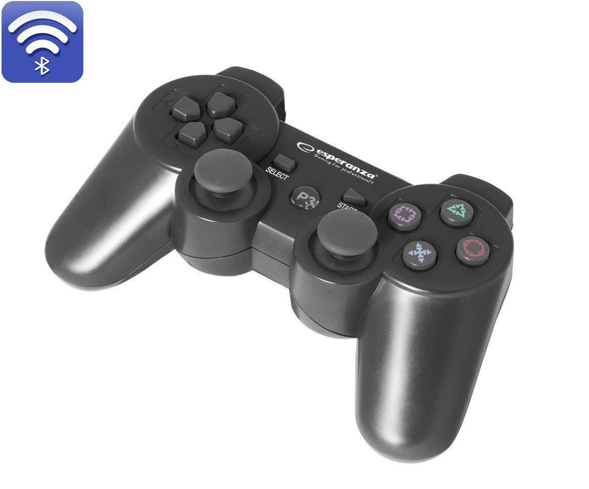 Gamepad fără fir cu Bluetooth pentru PS3, model Marine