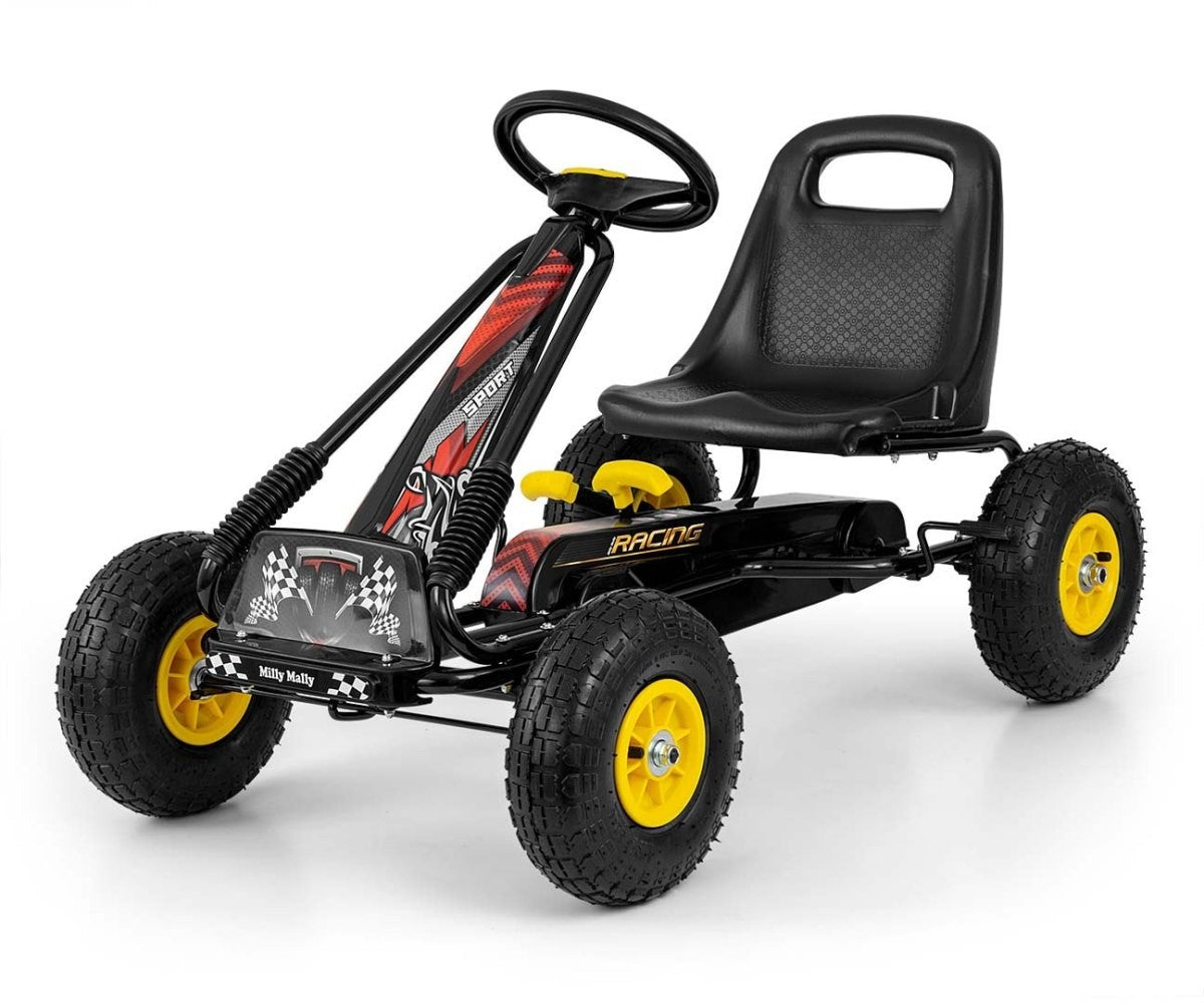 Kart cu pedale Thor Black
