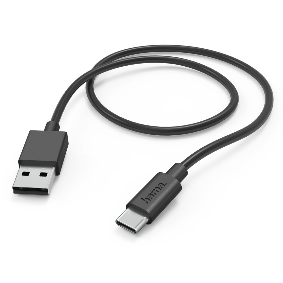 Cablu de încărcare USB-A USB-C 1m Negru