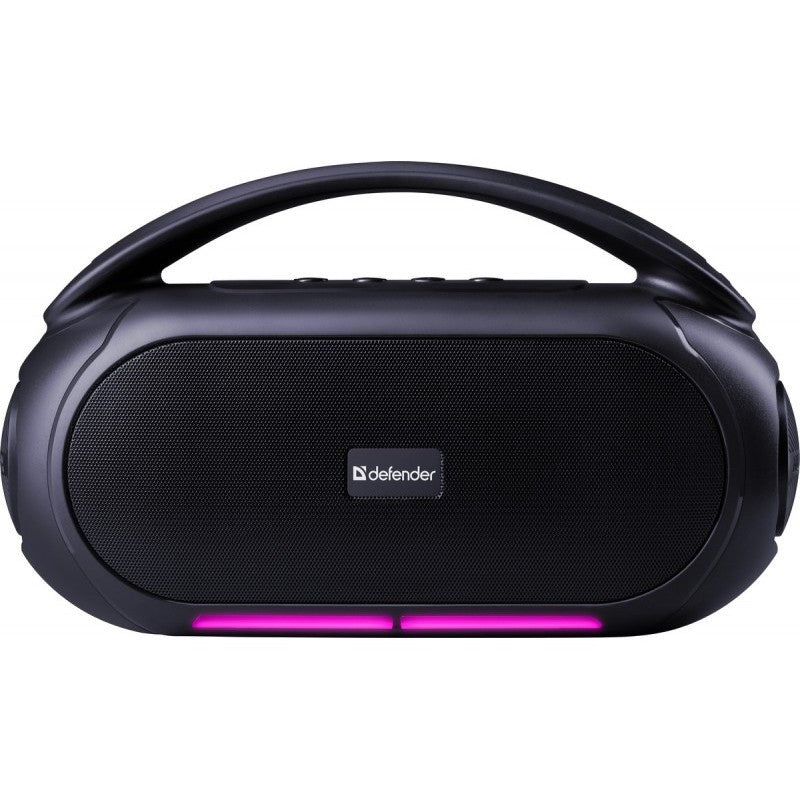 Boxă Bluetooth BEATBOX 12 16W, iluminare din spate cu LED, neagră