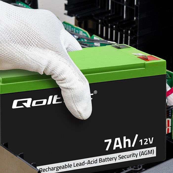 Acumulator AGM | 12V | 7Ah | max. 105A | Securitate