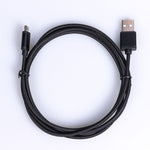 Cablu USB-Micro USB, cablu negru de 1,5 m