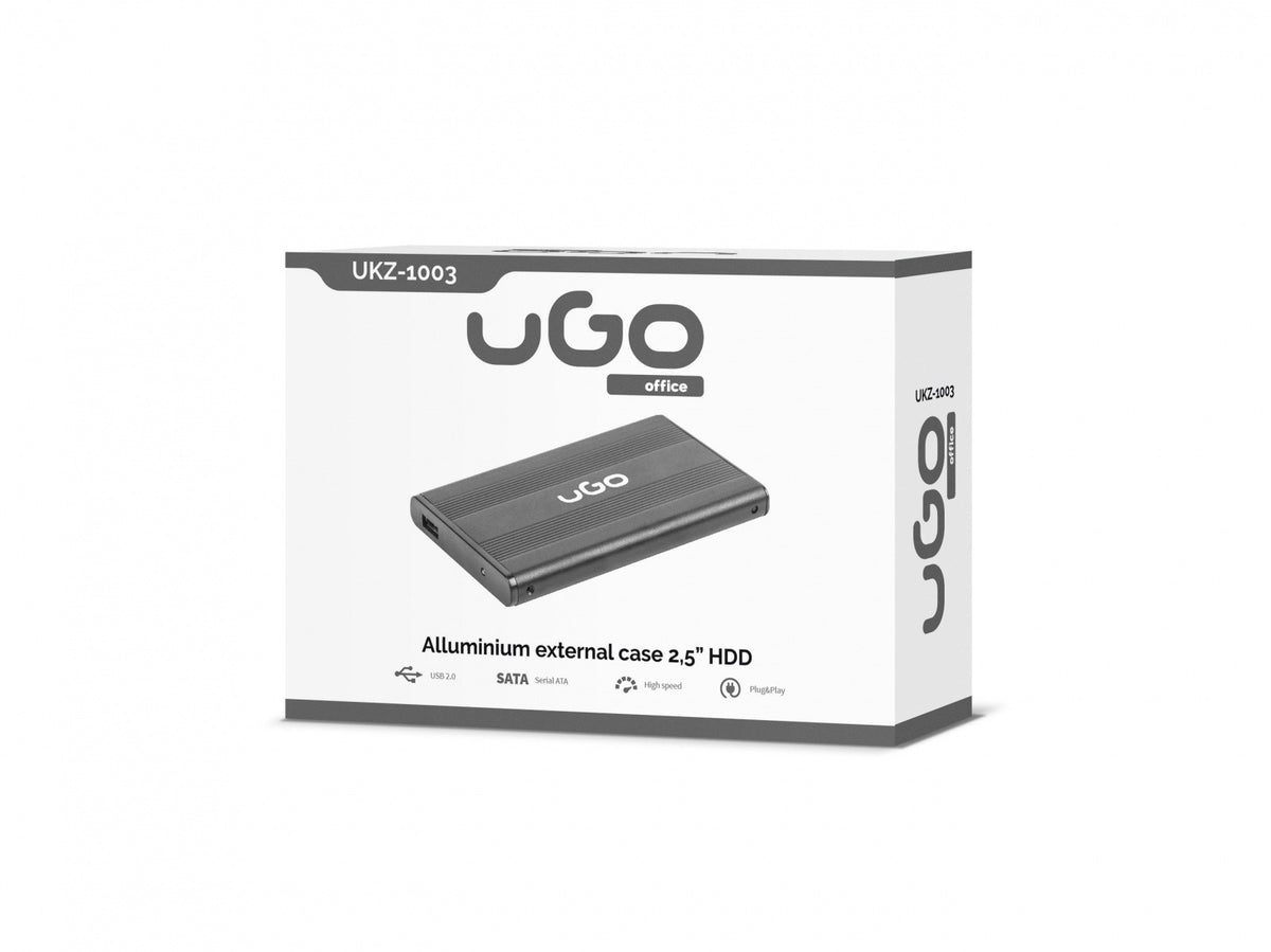 Carcasă externă din aluminiu SATA 2.5'' USB 2.0