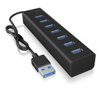 IB-HUB1700-U3 Hub USB cu 7 porturi + sursă de alimentare