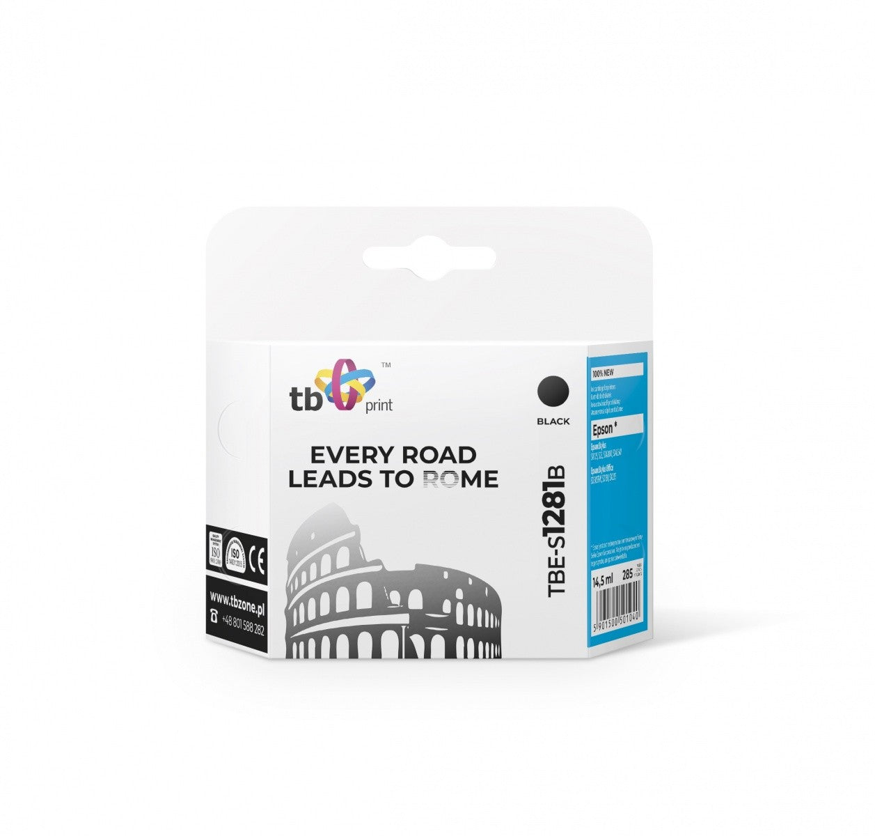 Cerneală pentru Epson S22/SX125 TBE-S1281B BK