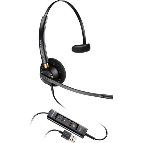 Căști EncorePro 515 cu o singură ureche și port USB-A 783R0AA