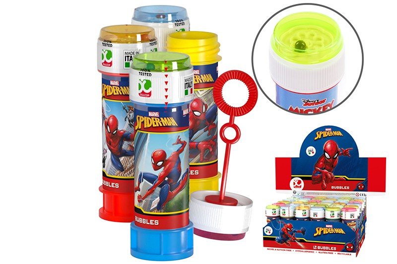 Baloane de săpun 60 ml Spiderman display 36 bucăți