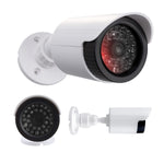 Cameră bullet fictivă, LED-uri IR, IR1800 W alb, 2xAA, ABS