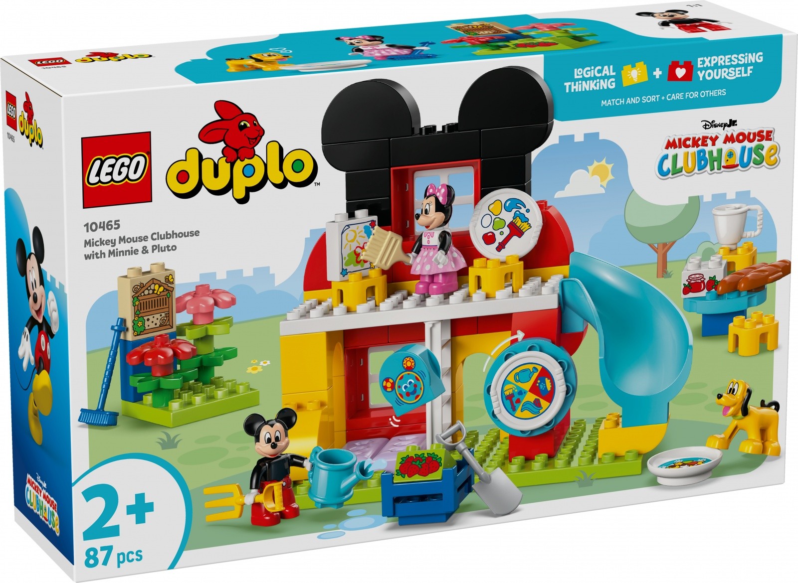 DUPLO Disney 10465 Clubul lui Mickey Mouse cu Minnie și Pluto