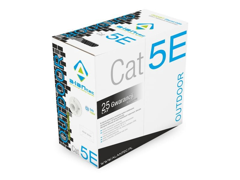 Cablu U/UTP cat.5E PE 4PR Outdoor Dry 305m