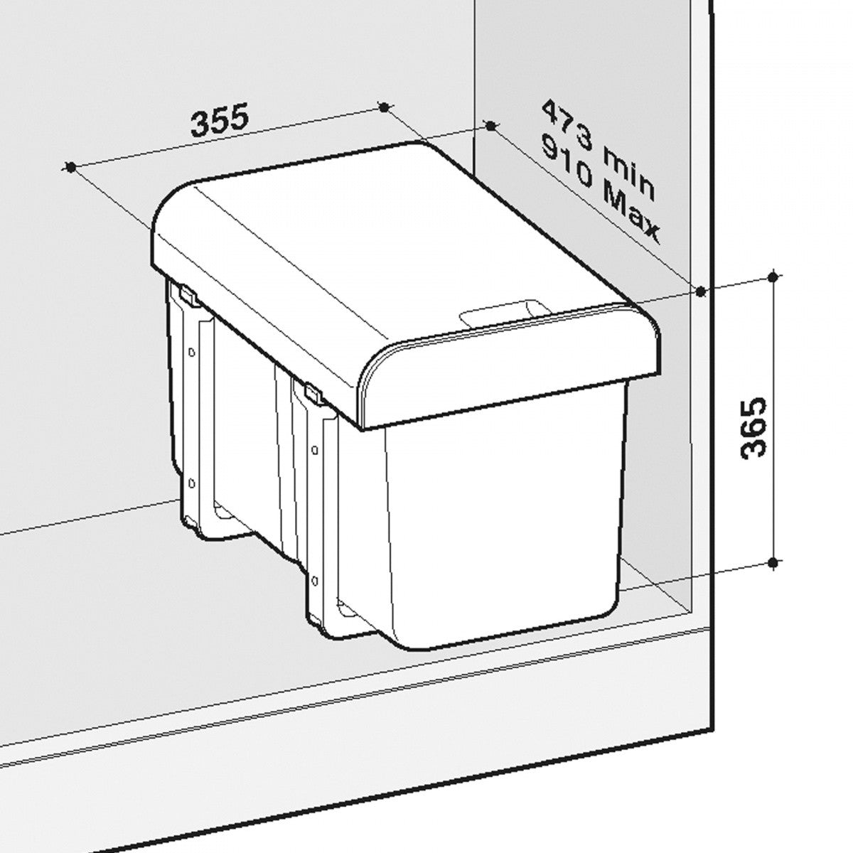 Sortator de deșeuri Eco Easy 45