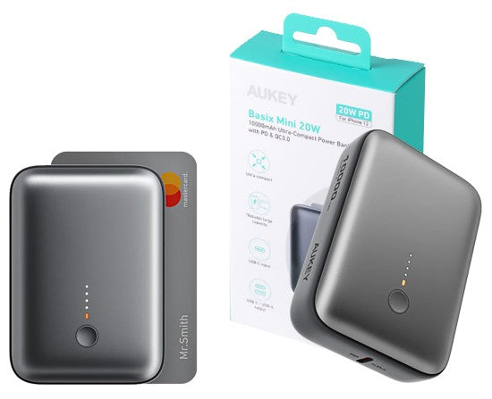 Baterie externă PB-Y55 MINI 10000mAh 22.5W 2xUSB PD QC