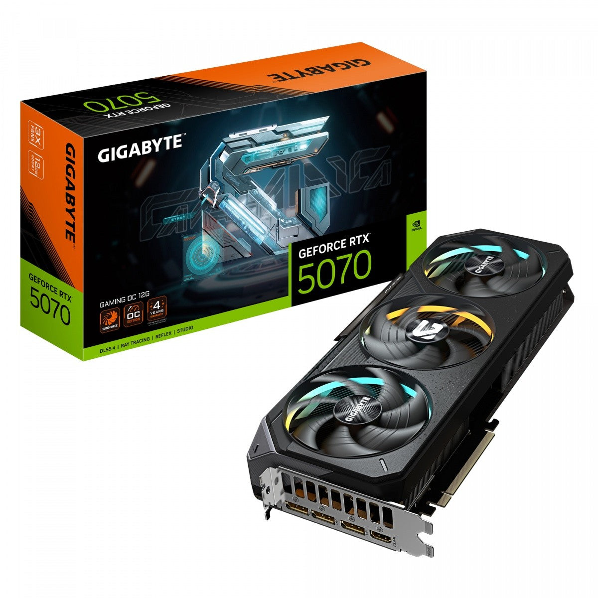 Placă grafică GeForce RTX 5070 GAMING OC 12GB GDDR7 12GB 192bit HDMI/3DP