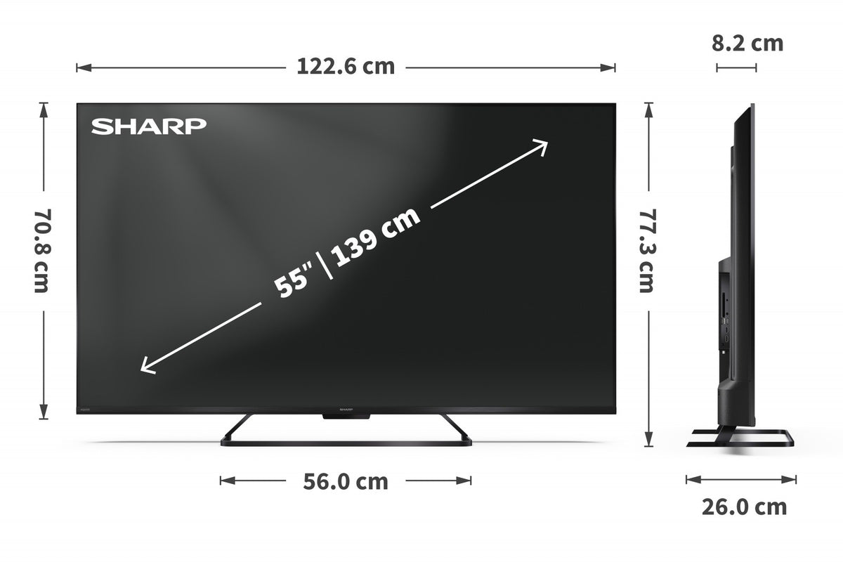 Telewizor 55 cali QLED 55HR7465E