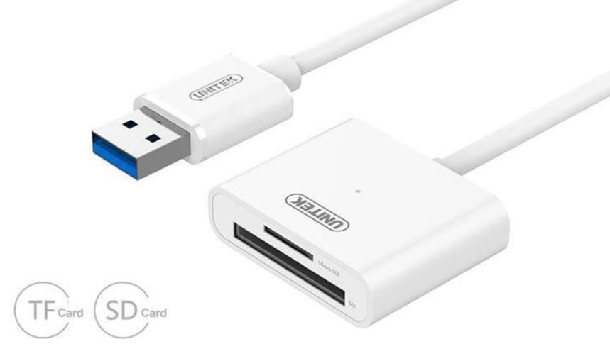 Cititor de carduri de memorie SD/microSD USB 3.0; Y-9321