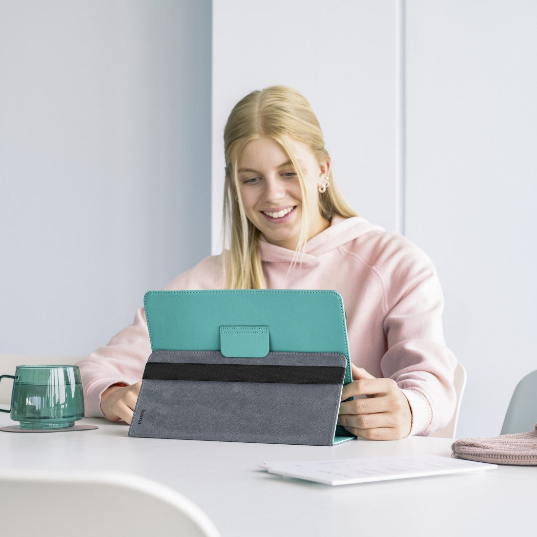Husă universală pentru tabletă Xpand Petrol de 9,5-11"