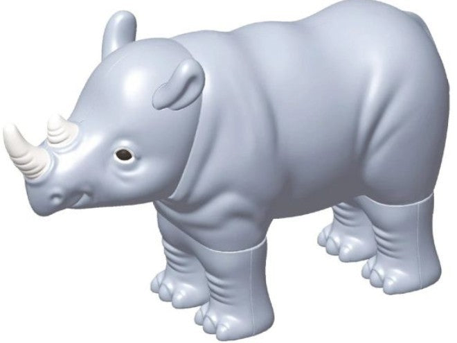 Set magnetic mini animale din junglă Malblo