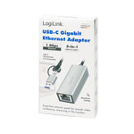 Adaptor USB-C la Gigabit Ethernet + USB