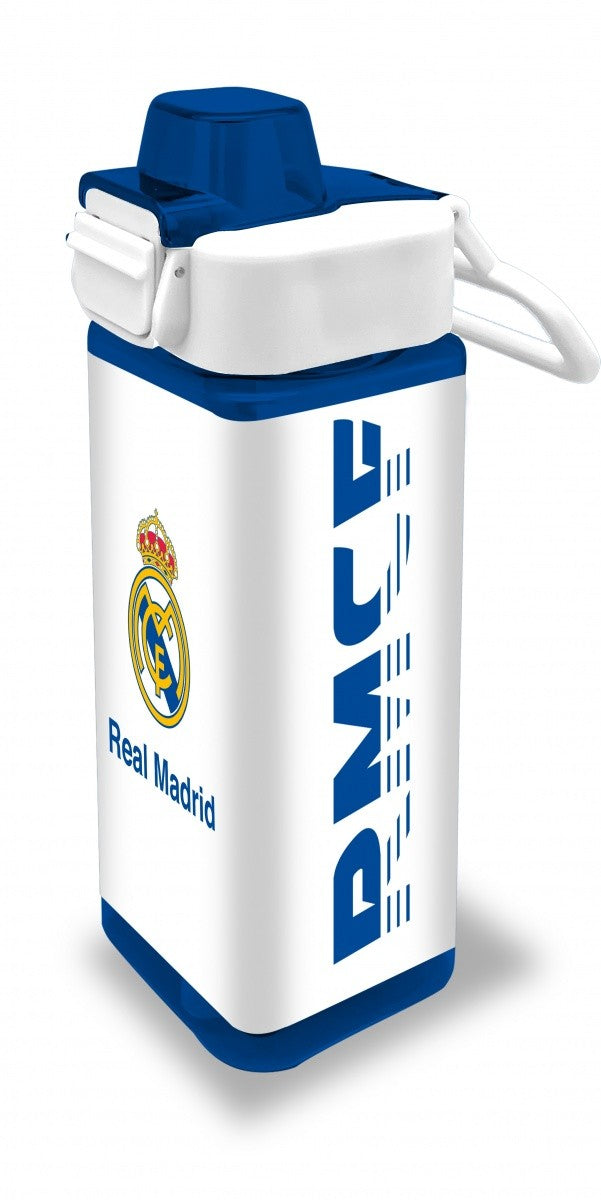 Sticlă pătrată 500ml PP Real Madrid