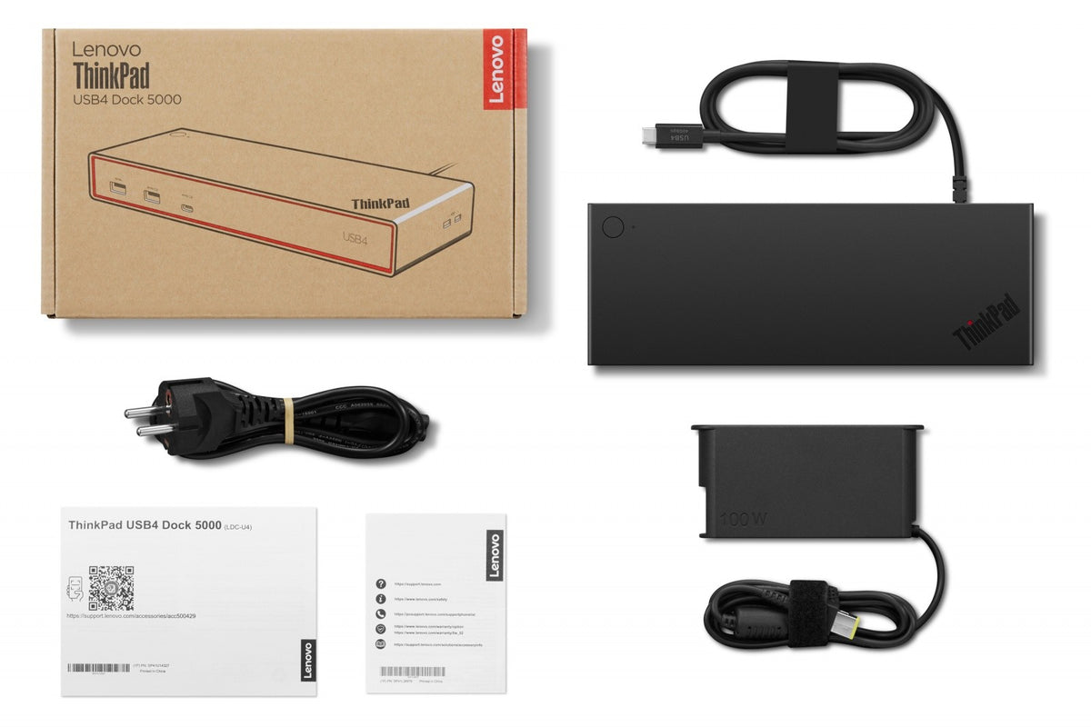 Stație de andocare inteligentă ThinkPad USB4 5000 40BF0100EU