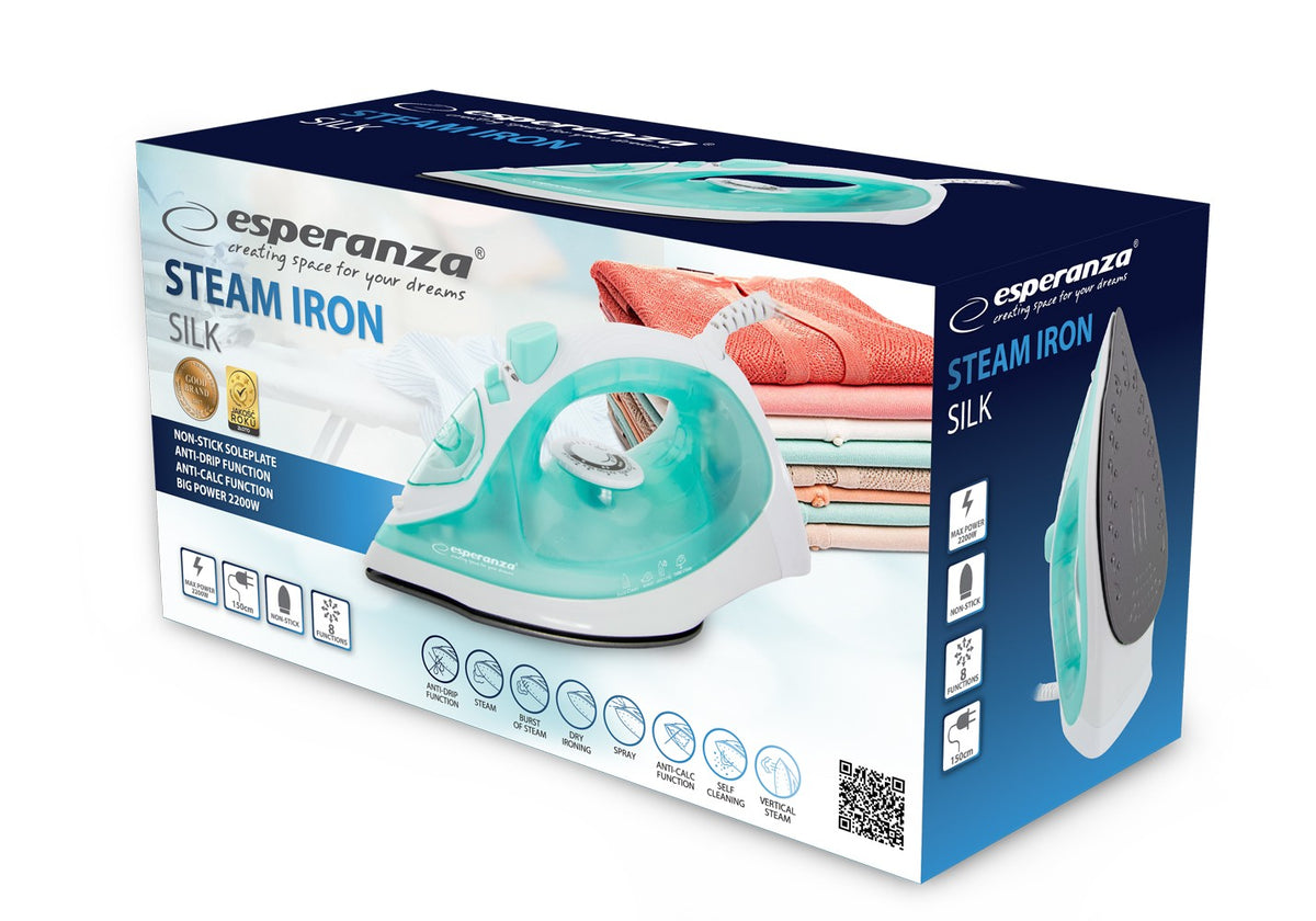 Fier de călcat cu abur Silk 2200W