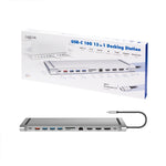 USB 3.2, USB-C, stație de andocare cu 12 porturi, PD