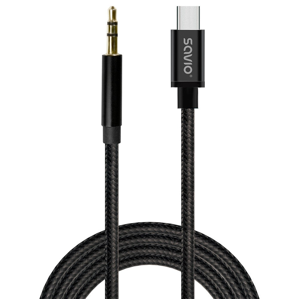 Cablu USB-C la mini-Jack CL-187 1m