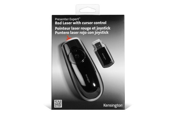 Telecomandă pentru prezentări Presenter Expert cu laser roșu