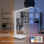 Lampă de birou LED de 9W cu încărcător Qi MCE616W