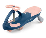 Cărucior Gravity Ride-On, bleumarin și roz
