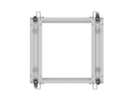 Rack deschis 19 inch 12U 600x600-1100 reglabil gri