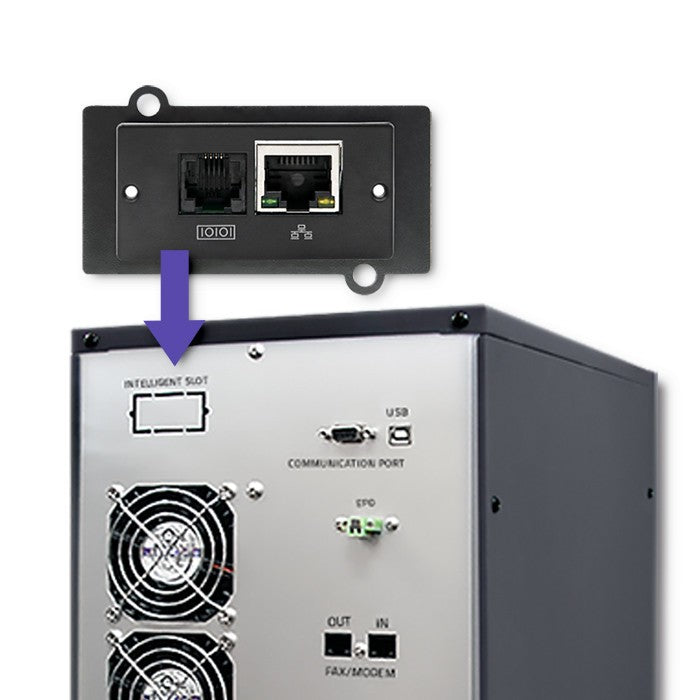UPS, online, undă sinusoidală pură, 10kVA, 8kW, LCD USB