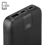 Pachet de alimentare PD 10000 mAh Antracyt