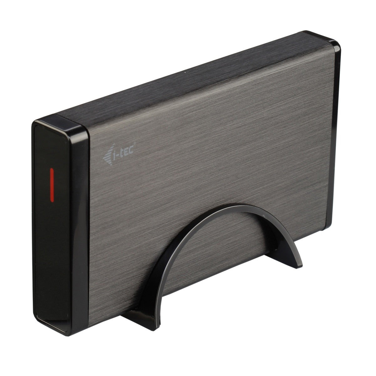 Carcasă externă MYSAFE Advanced 3.5" USB 3.0 pentru HDD și SSD SATA I II III, aluminiu negru